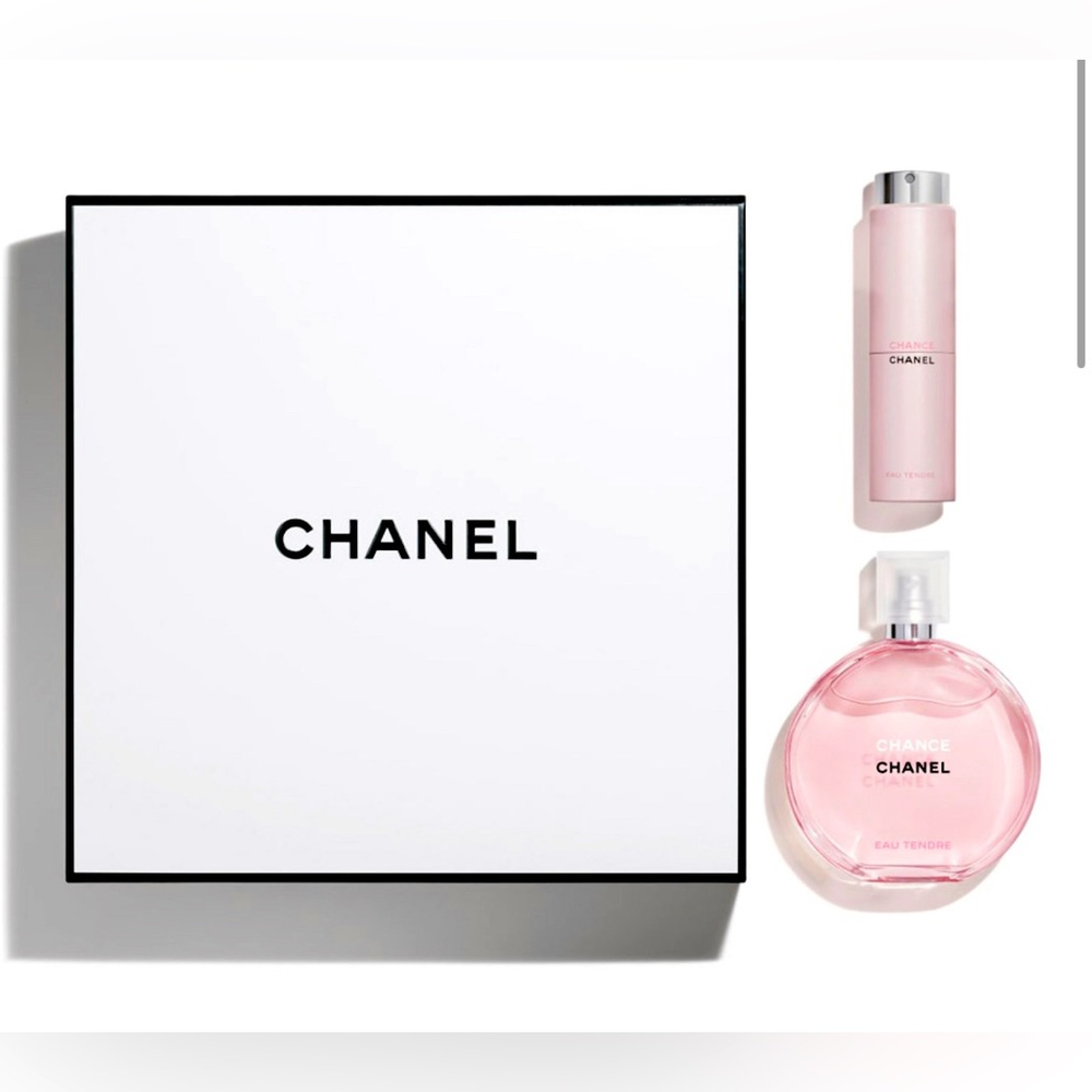 Brand New - Never Used - CHANCE EAU TENDRE
Eau de Toilette 2-Pc 3.4 Oz.+ spray